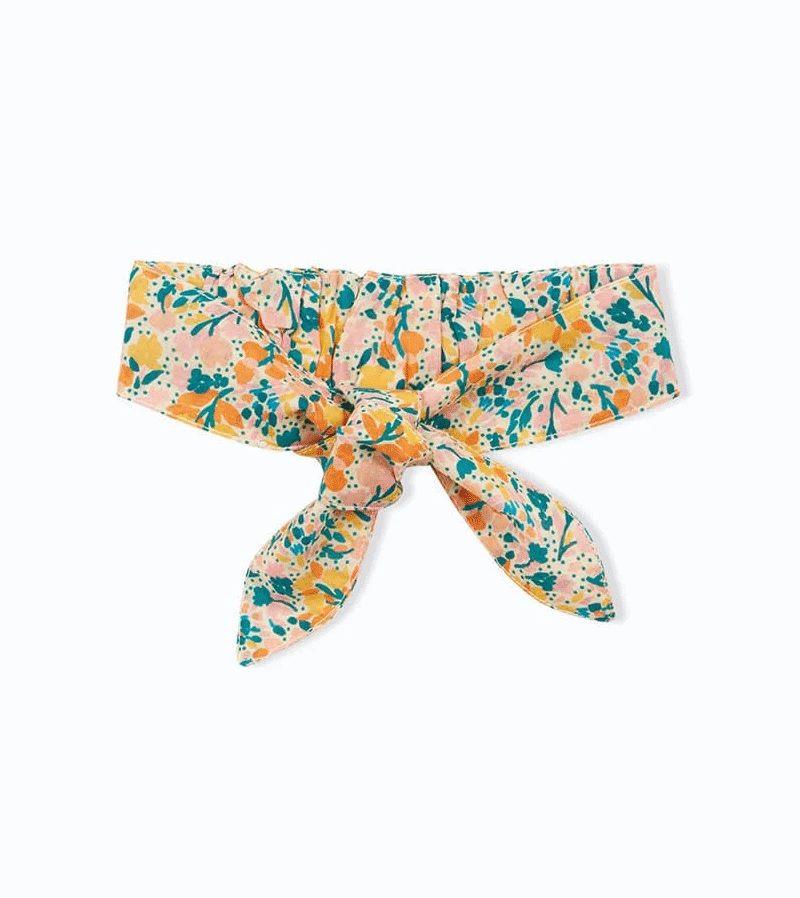 Adorable Baby Flower Bow Headband - Soft & Comfortable Hair Accessory for Girls by Arsene et Les Pipelettes | Perfect for Newborn Photoshoots, Birthday Parties & Special Occasions