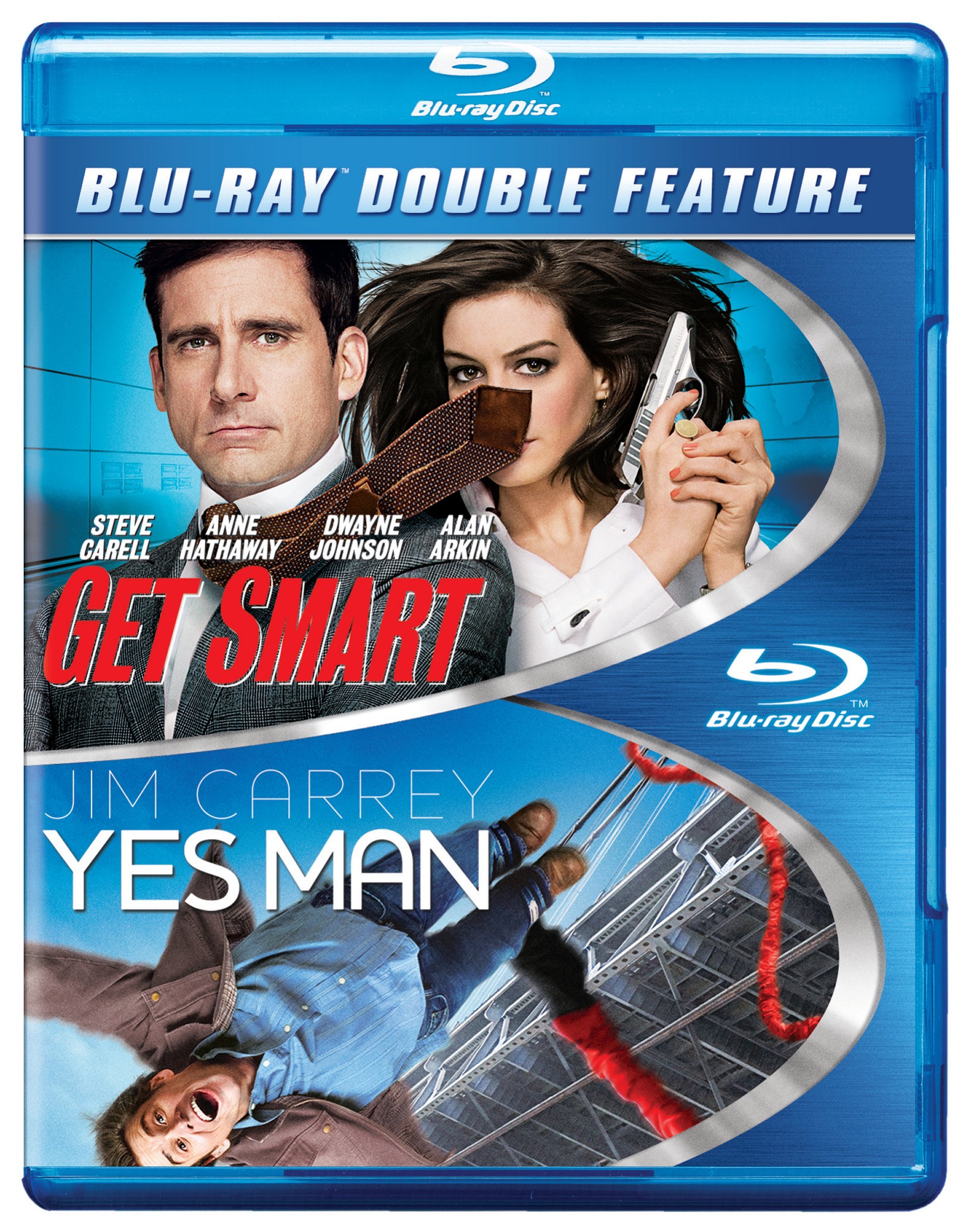 Get Smart & Yes Man Blu-ray Movies - Action Comedy Films for Movie Nights & Home Entertainment