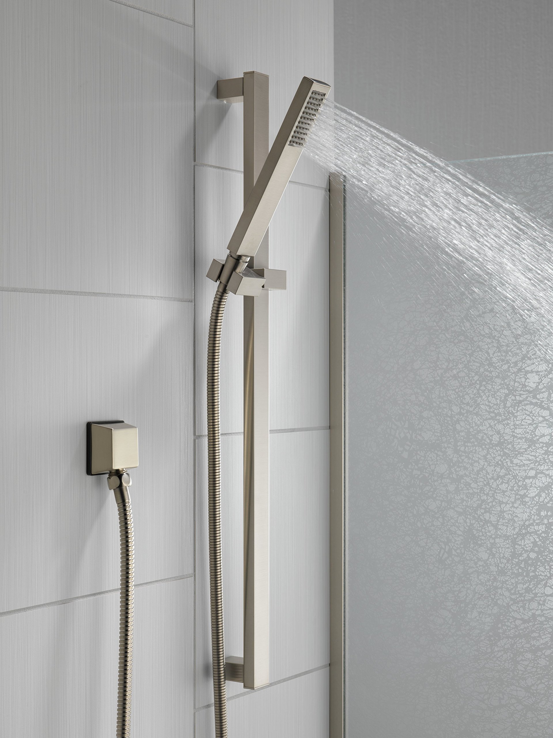 DELTA 57530-SS Vero Hand Shower, Stainless Steel - Perfect for Bathroom, Spa & Relaxation at Home