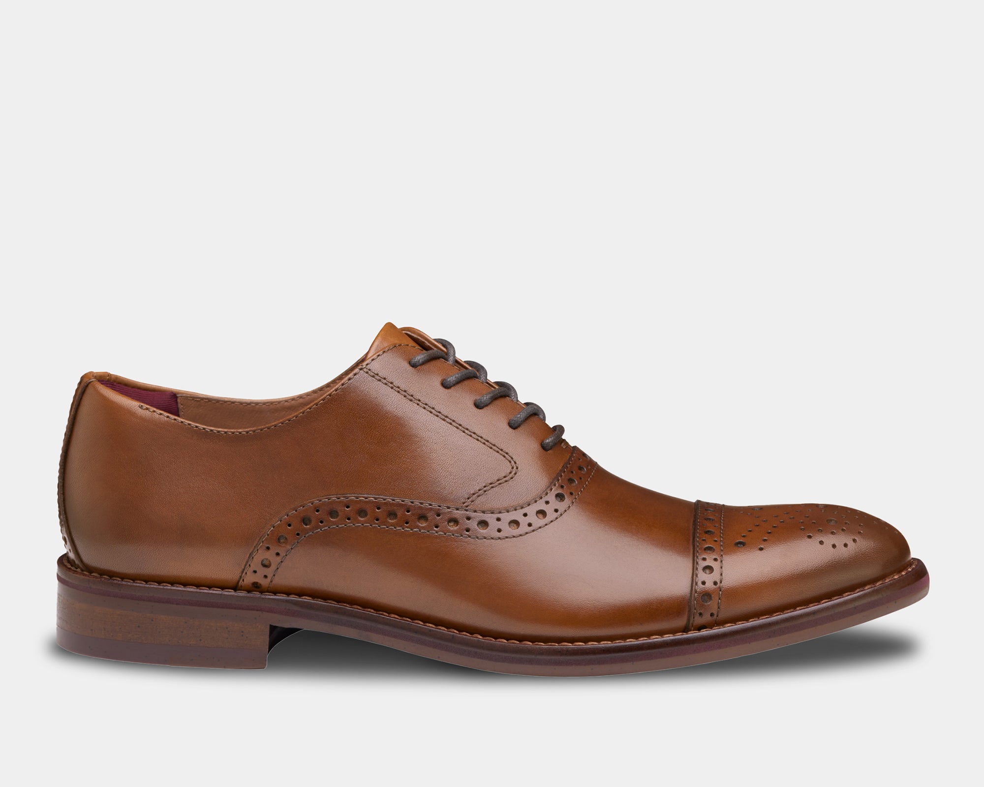 Conrad Cap Toe Dress Shoes for Men - Classic Oxford Business Formal Shoes - Perfect for Office, Weddings & Special Occasions