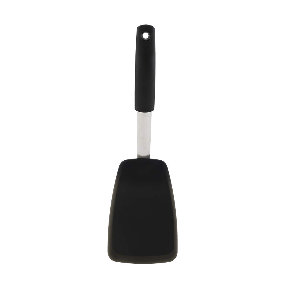 Heat-Resistant Silicone Spatula Turner for Flipping Eggs & Burgers - Non-Stick Kitchen Utensil with Non-Slip Grip - Perfect for Frying, Cooking, Baking & Grilling - Ideal for Breakfast, BBQ & Kitchen Use