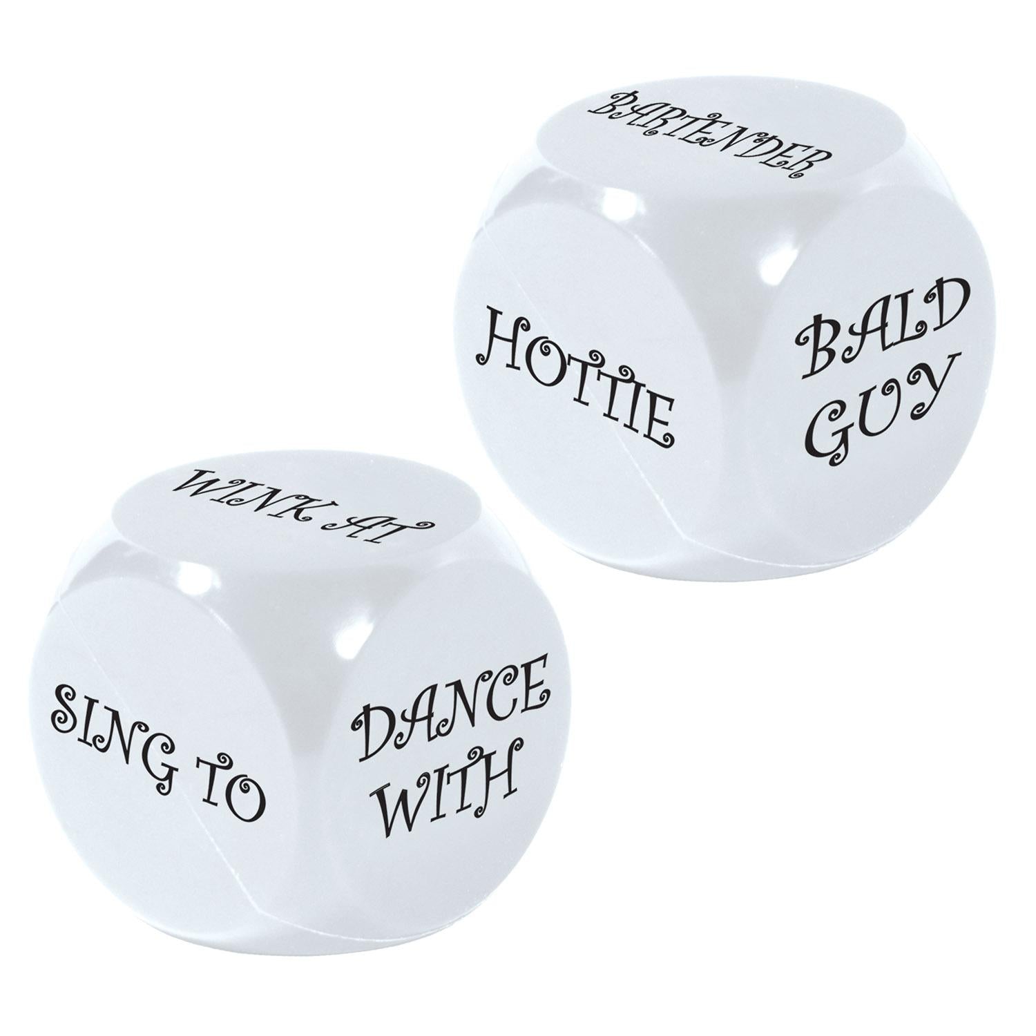 12 Pack Beistle Bachelorette Decision Dice Game - Fun Party Drinking Game for Bachelorette Parties, Girls Night Out & Bridal Showers