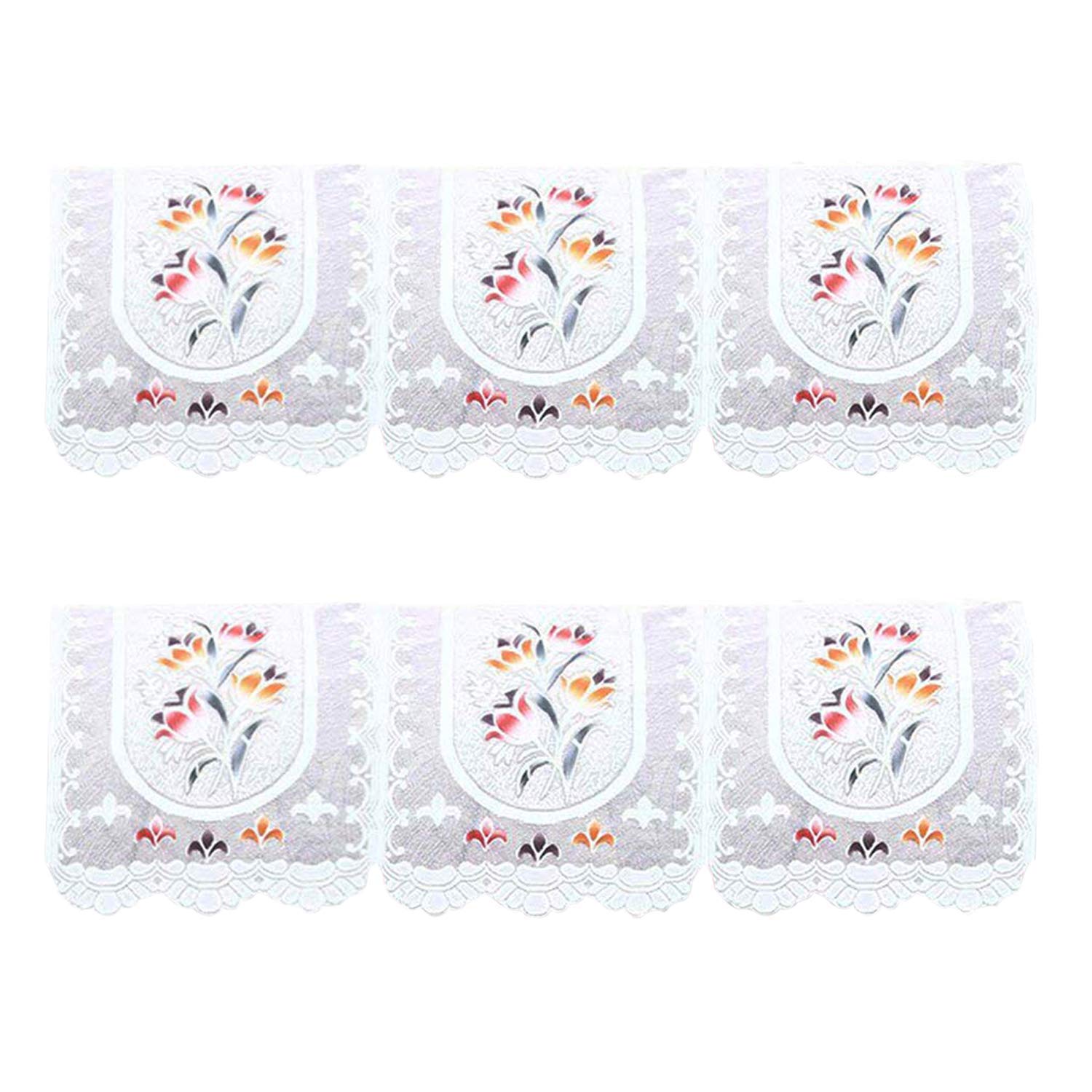 Kuber Industries 2-Piece 3-Seater Sofa Cover - Soft Cotton Flower Print Furniture Protector | Perfect for Living Room, Bedroom & Home Decor (Model: CTKTC28689)