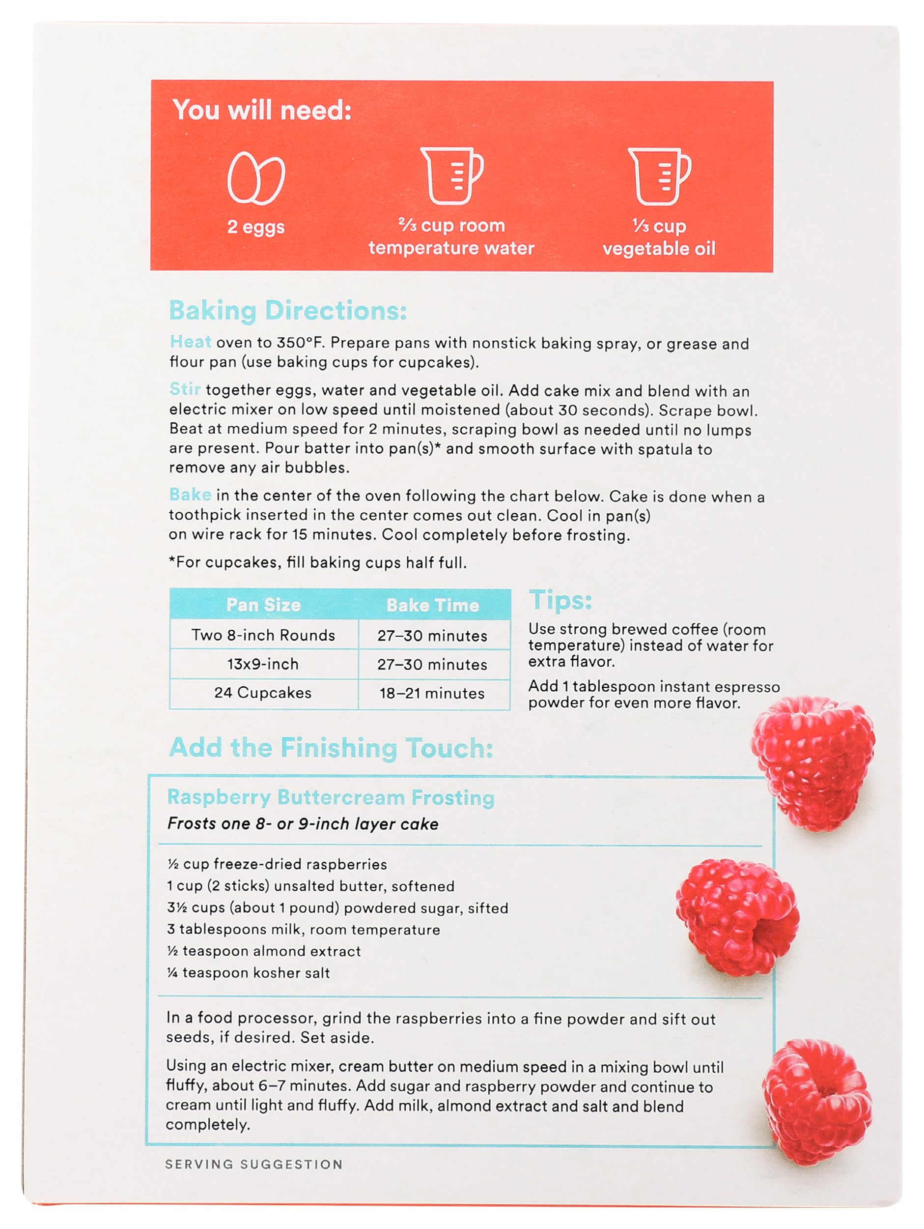 365 by Whole Foods Market Classic Chocolate Cake Mix, 15oz - Easy Homemade Dessert for Birthdays, Parties & Family Gatherings