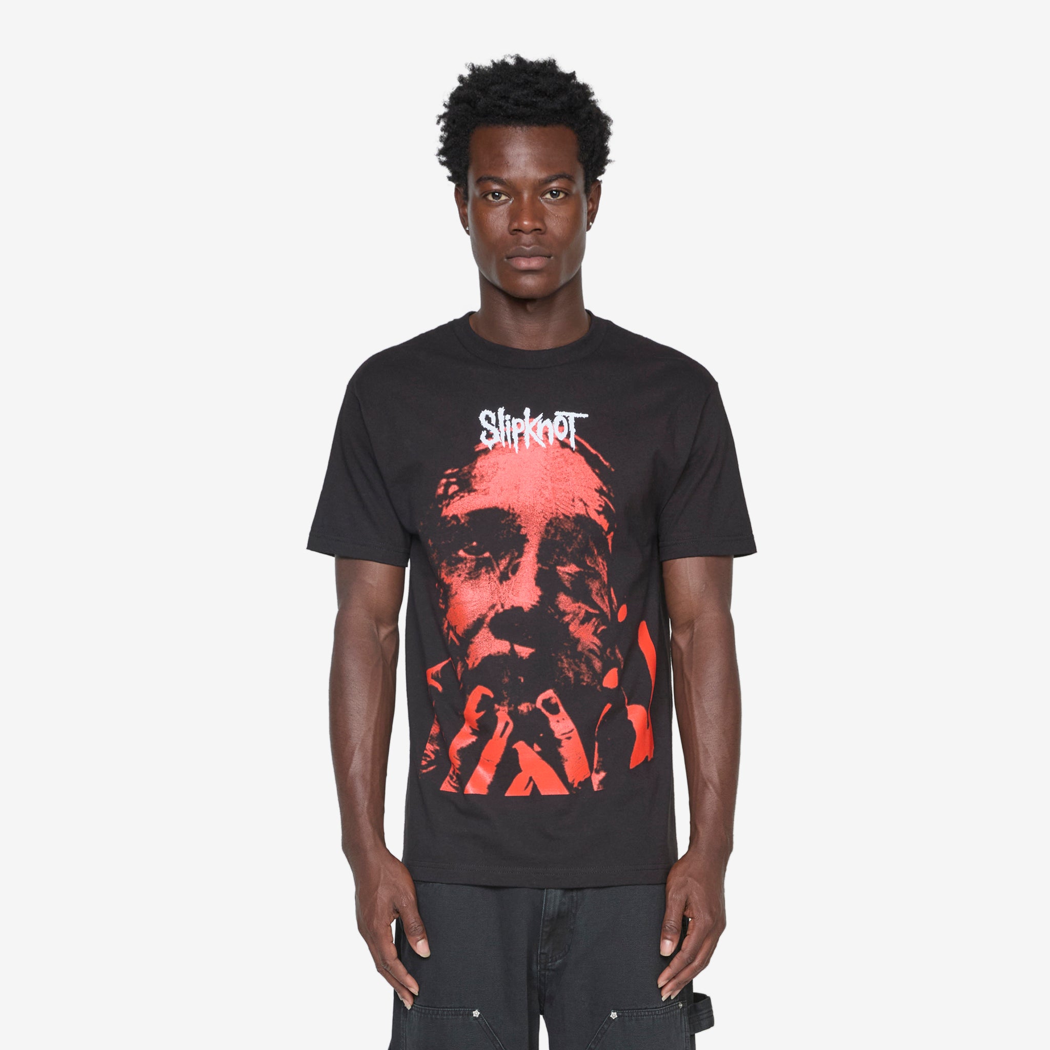 Black Face T-Shirt for Men & Women - Trendy Graphic Tee for Casual Wear, Street Style & Everyday Outfits