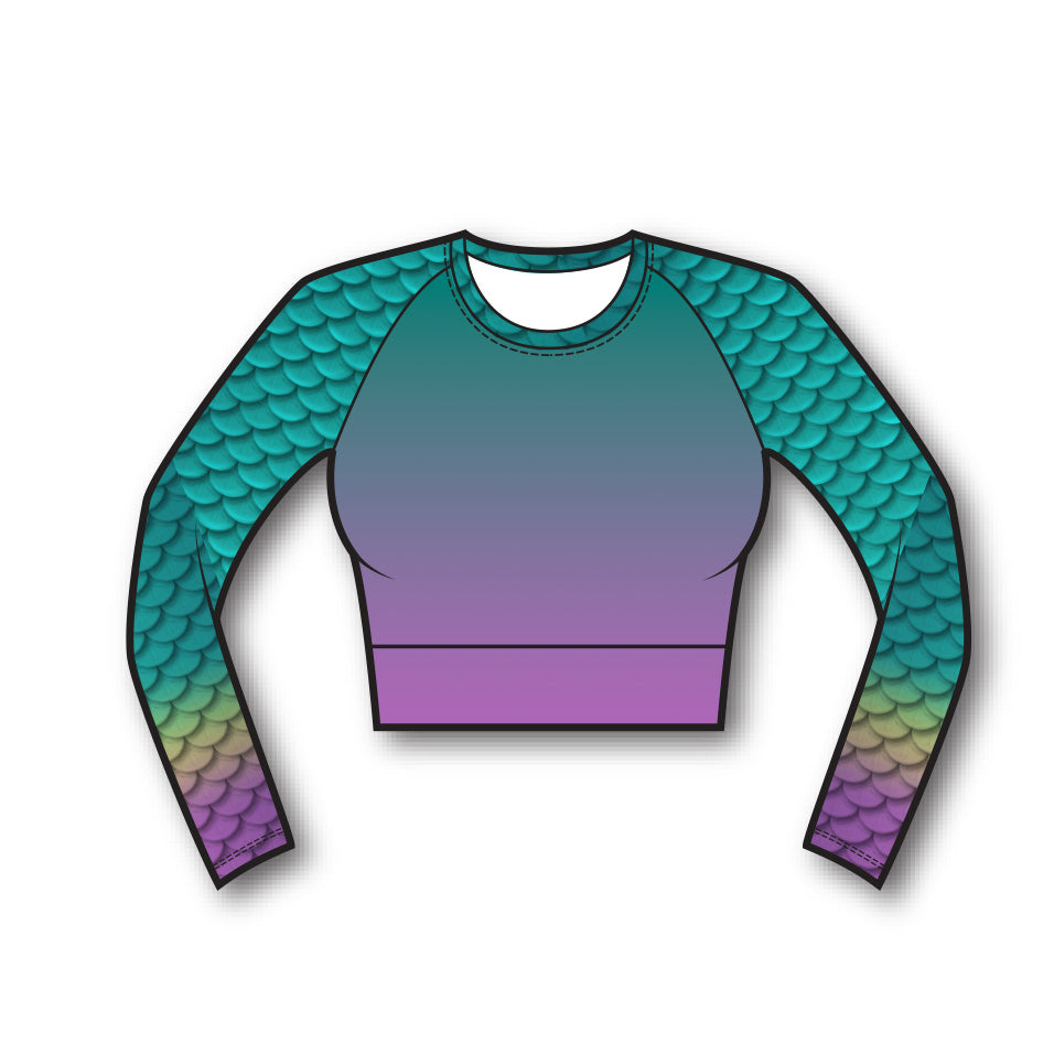 Wholesale 20+ Pieces Mix and Match Cropped Rash Guards - Swimwear for Women, Beach Cover Up, Yoga, Surfing & Activewear