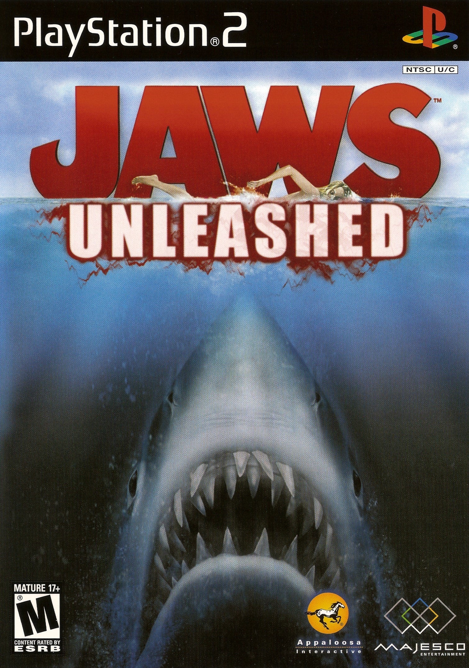 Used Jaws Unleashed PS2 Video Game - Retro PlayStation 2 Action Adventure Shark Game - Perfect for Collectors & Nostalgic Gamers