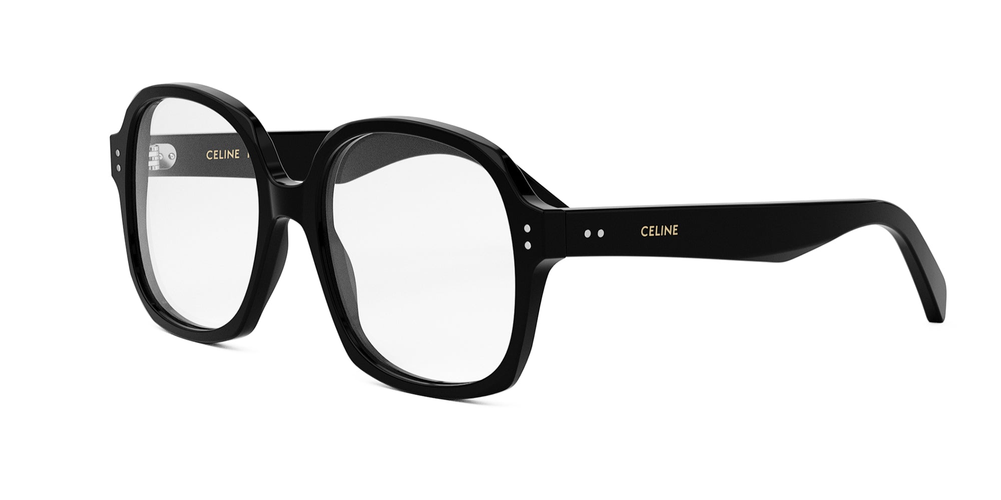 CELINE Thin 2 Dots CL50151I Sunglasses - Classic Black Frame with Subtle Dot Accents for Women | Perfect for Outdoor Activities, Beach Days & Fashion Statements