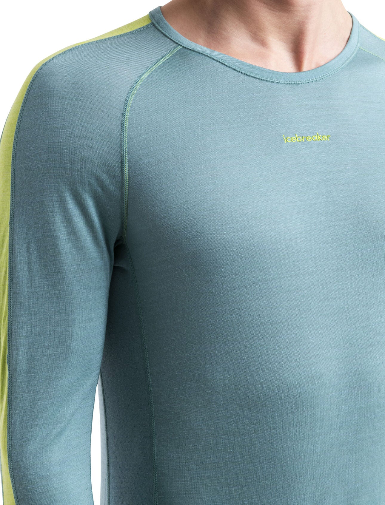 125 ZoneKnit™ Merino Blend Long Sleeve Thermal Base Layer Top for Men - Moisture Wicking & Odor Resistant - Perfect for Hiking, Skiing & Cold Weather Outdoor Activities
