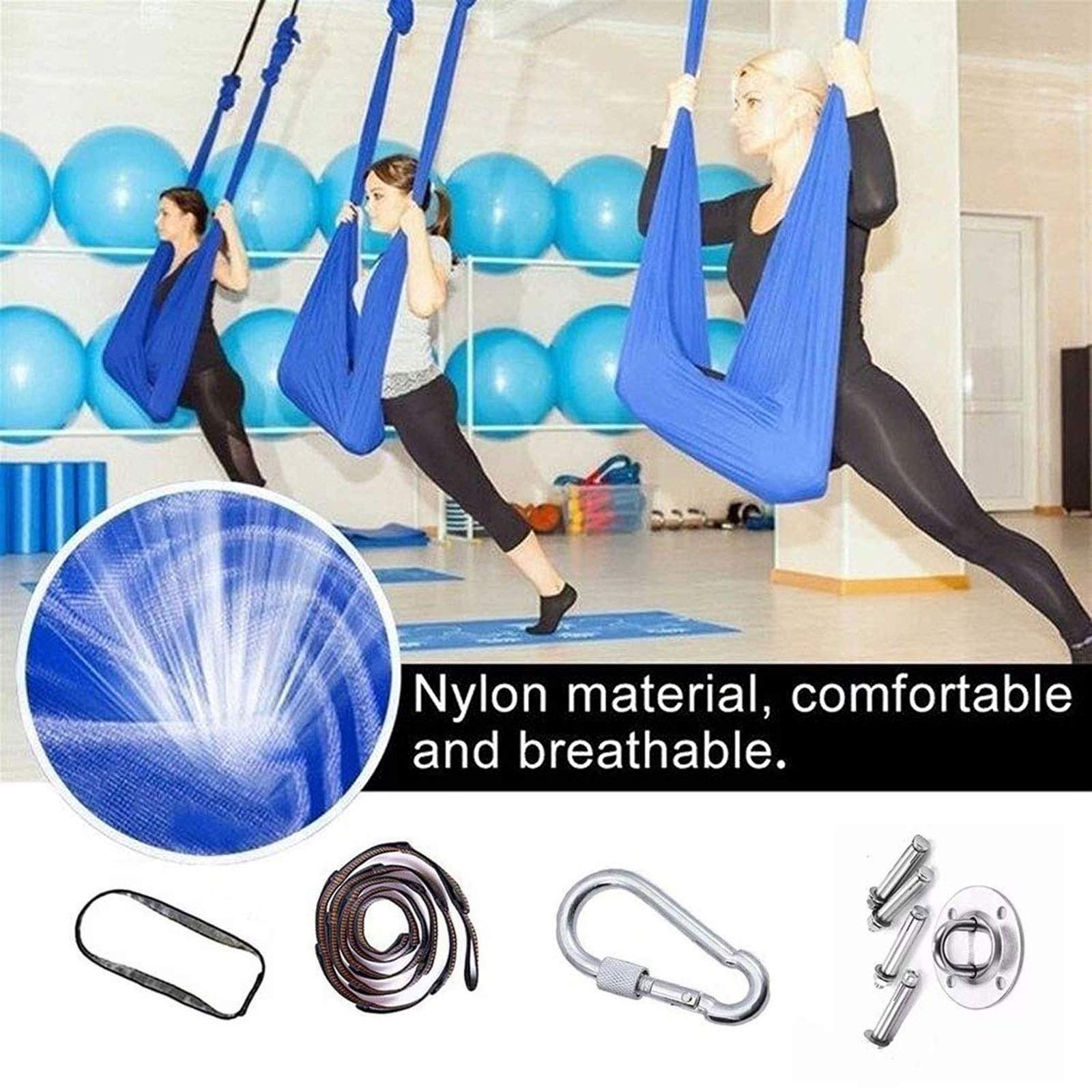Sensory Swing for Kids - Indoor Therapy Swing for Autism, ADHD, Aspergers - Gray Cuddle Hammock (39×110in) - Perfect for Calming, Focus & Sensory Integration at Home or Classroom