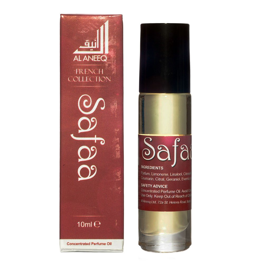 Premium Al Aneeq Safaa Attar Perfume for Women - Woody Spicy Fresh Arabic Fragrance Oil Roll-On (10ml) | Alcohol-Free, Travel-Size | Perfect for Daily Wear, Special Occasions & Gift Giving