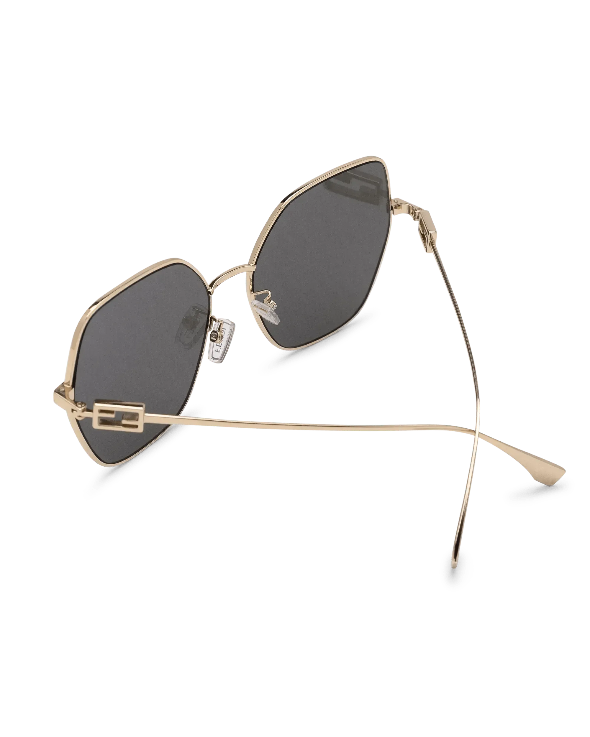 Stylish Gray Lens Baguette Sunglasses for Women & Men - Trendy UV Protection Shades for Driving, Beach, and Outdoor Activities