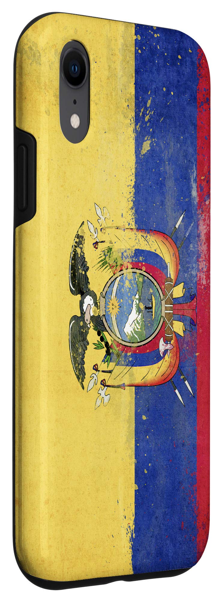 iPhone XR Case with Ecuador Flag Design - Durable & Stylish Ecuadorean Gift for Travelers & Patriotic Fans - Perfect for Everyday Use, Travel, and Special Occasions