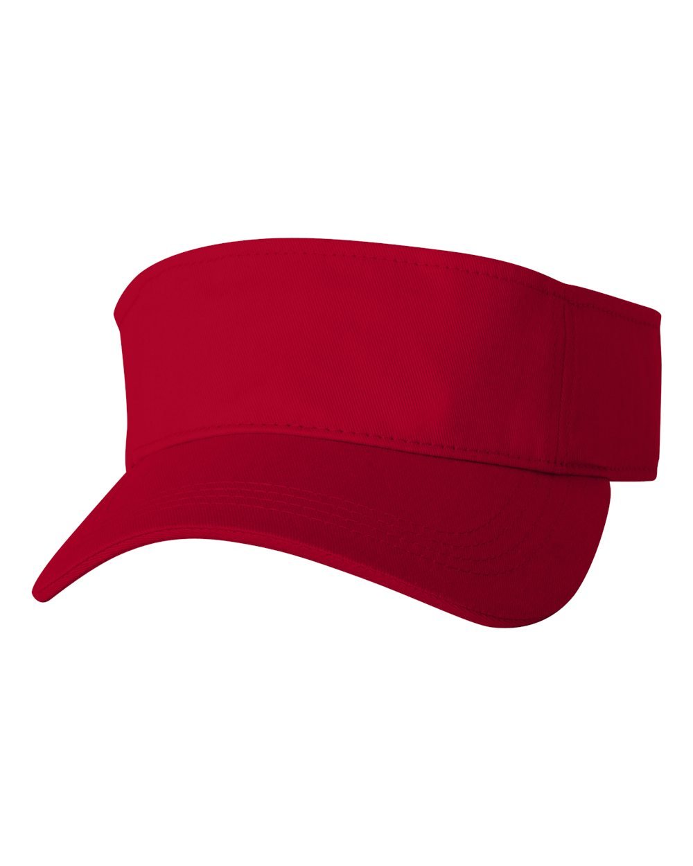 Sportsman Adjustable Sandwich Visor Cap - Red | Comfortable & Stylish Baseball Hat for Outdoor Activities, Fishing, Golf, and Driving
