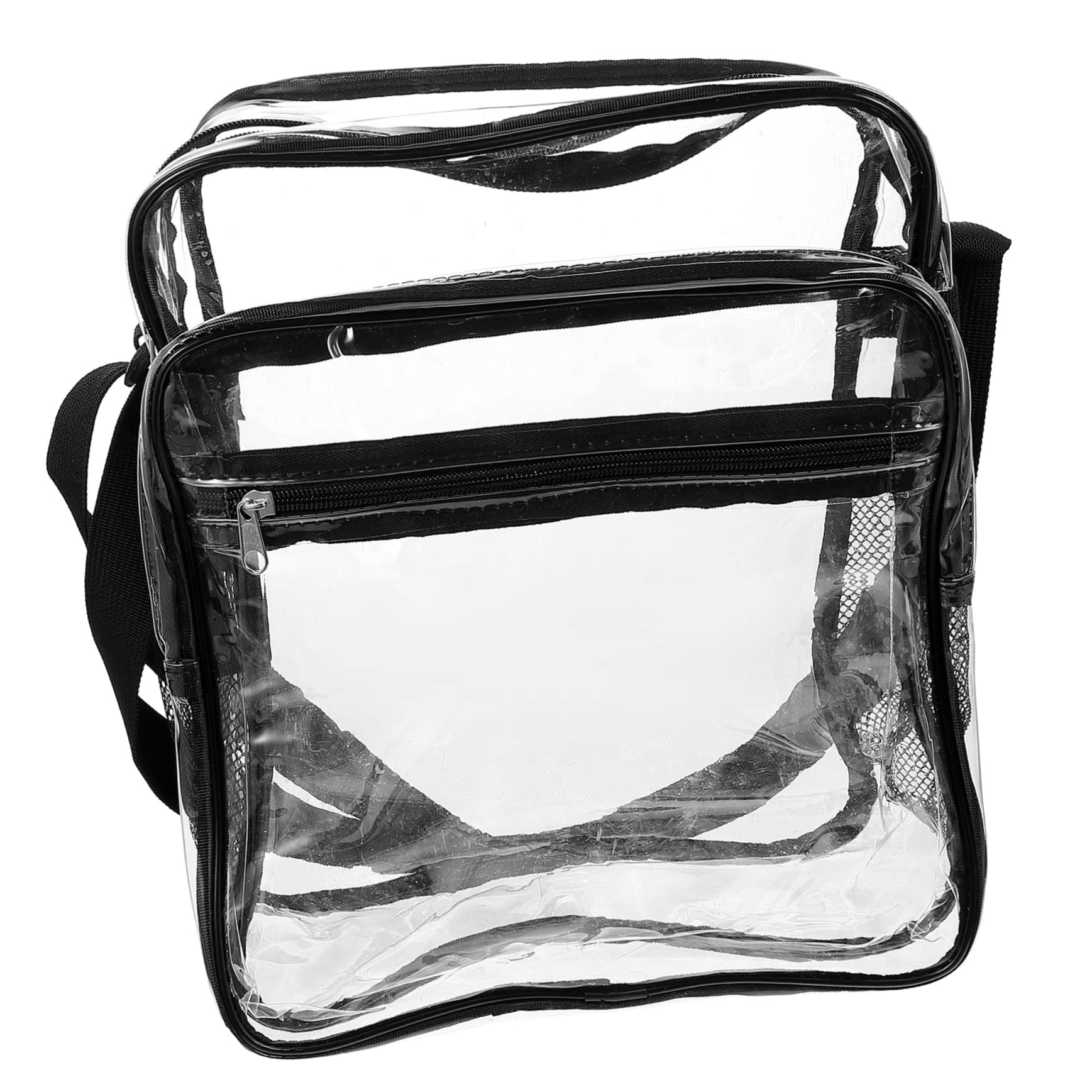 Outanaya Women's Clear PVC Crossbody Bag - Transparent Shoulder Pouch for Travel, Outdoor & Daily Use - Lightweight & Portable Storage Bag for Essentials, Phone & Cosmetics