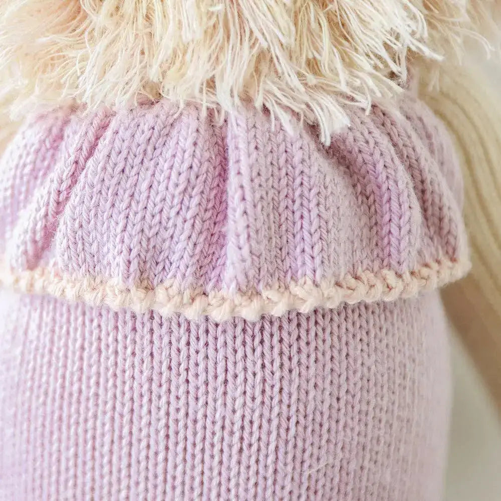 Cuddle + Kind Savannah the Lion Handmade Knit Doll - 13