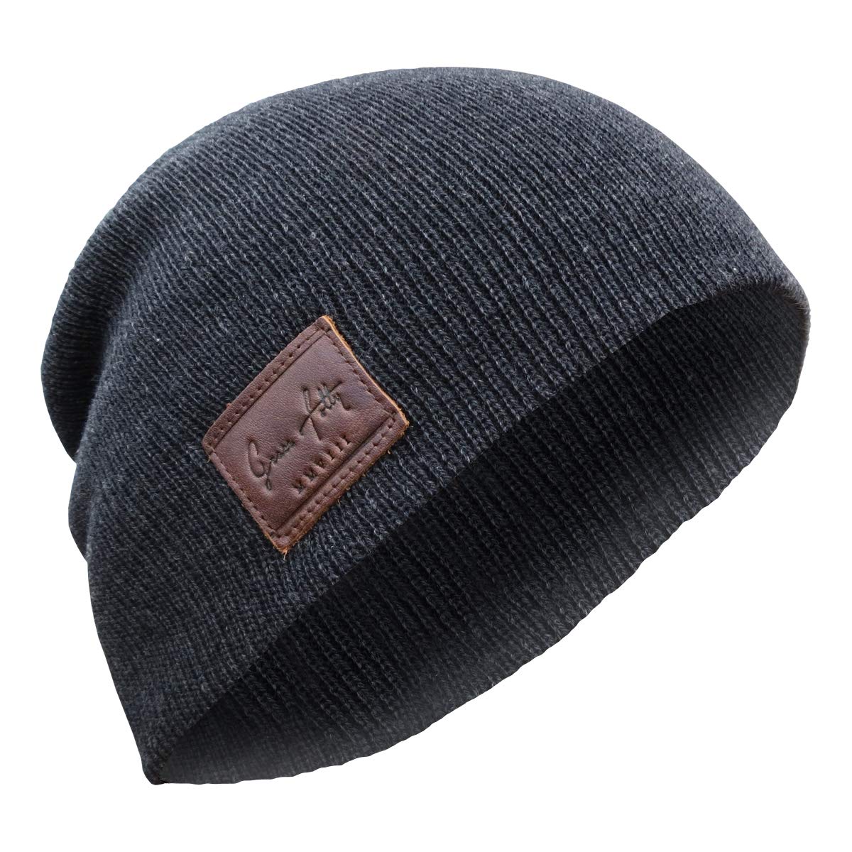 Grace Folly Knitted Beanie Hat for Men & Women - Soft Winter Warm Skull Cap - Perfect for Skiing, Snowboarding & Outdoor Activities