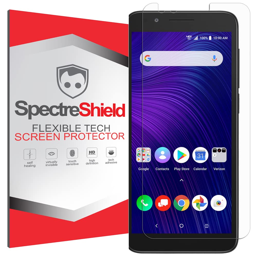 Spectre Shield Screen Protector for Alcatel Avalon V - Case Friendly, Flexible TPU Film with Full Coverage - Perfect for Everyday Use and Outdoor Activities