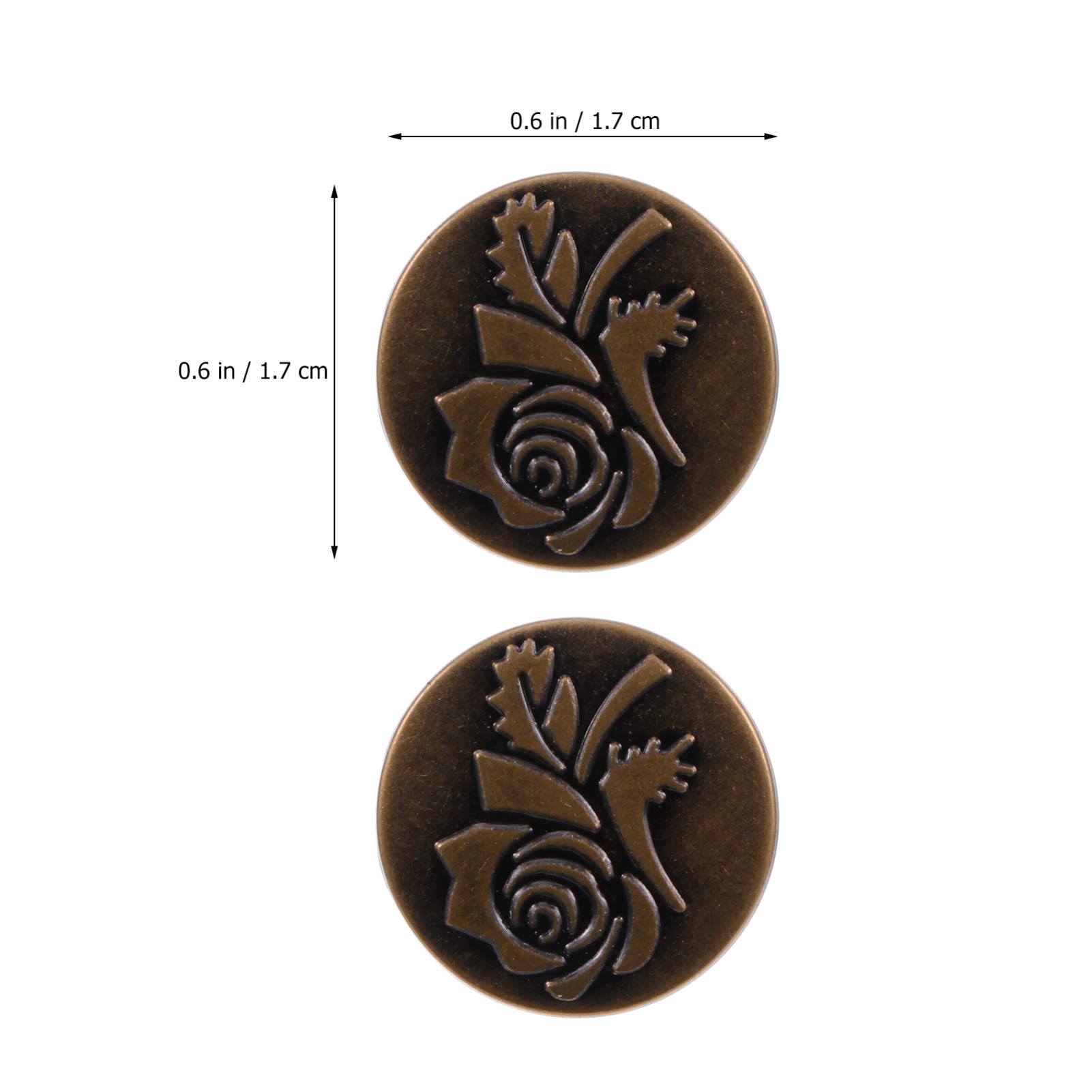 12-Piece Universal Waistband Expander Buttons - Adjustable Alloy Pants Pins for Jeans, Replacement Buckles & Jean Accessories - Perfect for Tight Pants, DIY Clothing Repair & Wardrobe Adjustments
