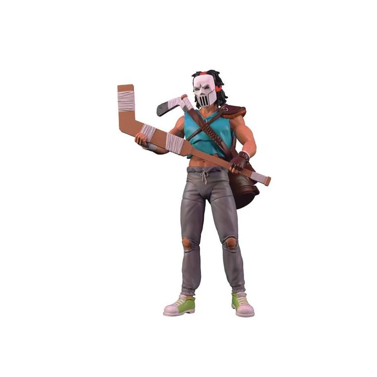 Teenage Mutant Ninja Turtles BST AXN Casey Jones Action Figure - Collectible TMNT Toy for Fans & Display - Perfect for Home Decor, Gifts, and Comic Conventions