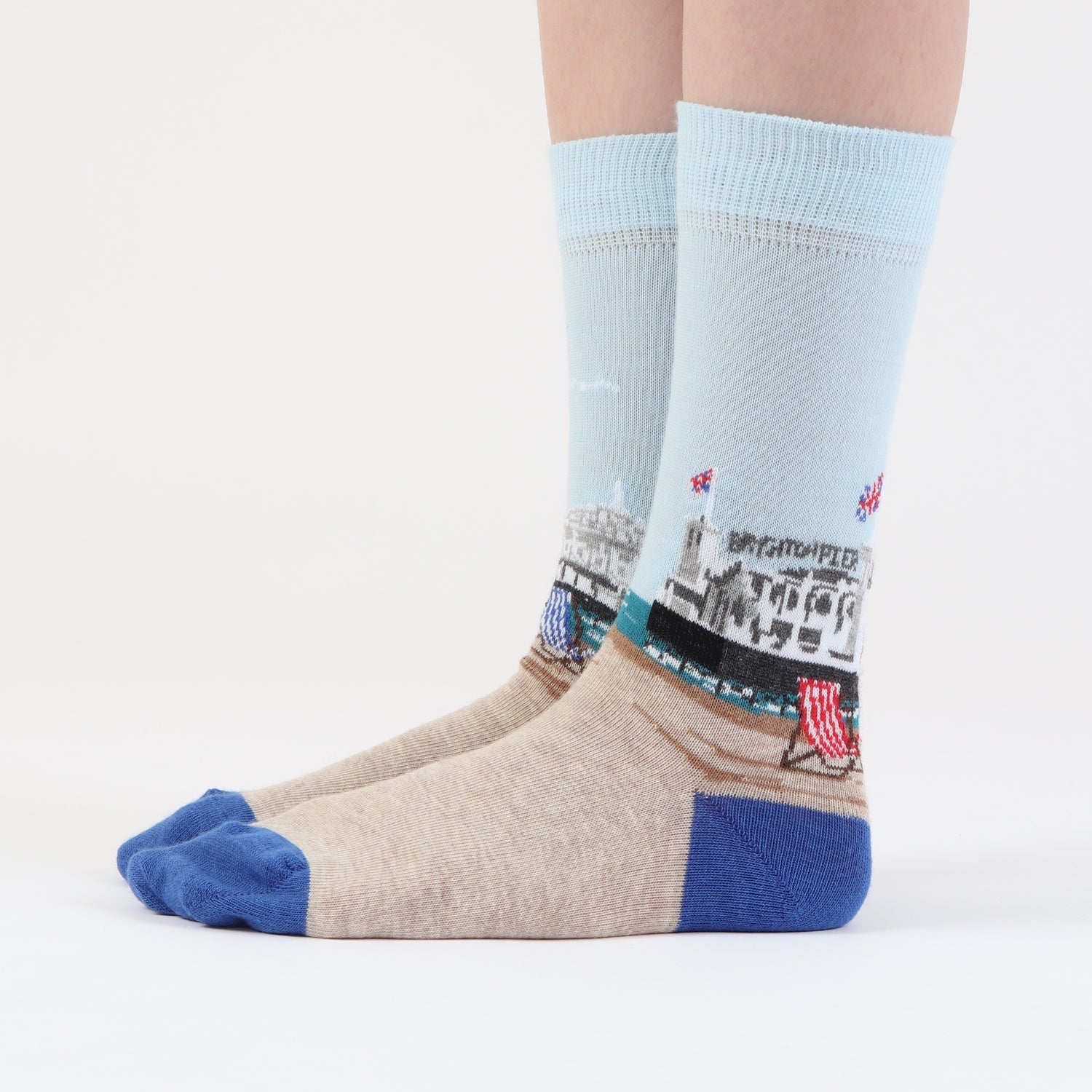 Comfortable Cotton Kids Beach Socks for Boys & Girls - Soft & Breathable Summer Seaside Footwear for Outdoor Play, Swimming & Sand Activities