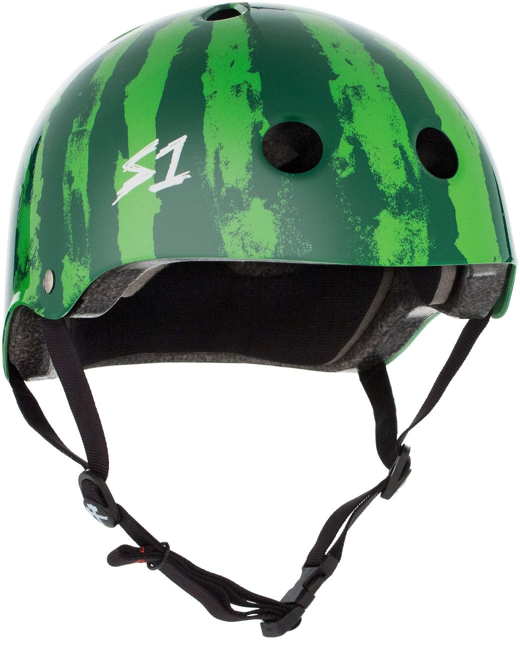 S1 Lifer Helmet - Lightweight Watermelon Design Bike Helmet for Adults | Perfect for Cycling, Skateboarding & Outdoor Sports