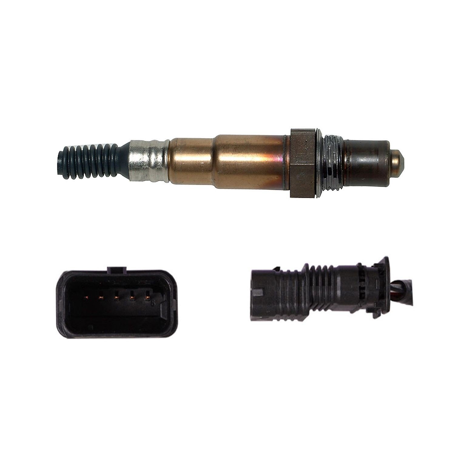Denso 234-5048 Oxygen Air Fuel Ratio Sensor - High Performance O2 Sensor for Toyota, Lexus, Honda - Improve Engine Efficiency & Fuel Economy - Perfect for Highway Driving & City Commutes