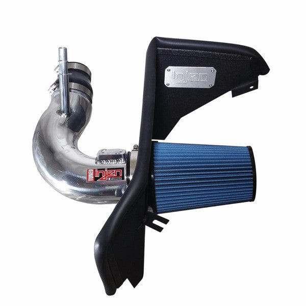 2016 Chevrolet Camaro 6th Gen 2.0T Performance Air Intake System with Heat Shield - Polished Aluminum PF7017P - Boost Horsepower & Engine Efficiency for Street Racing & Track Days