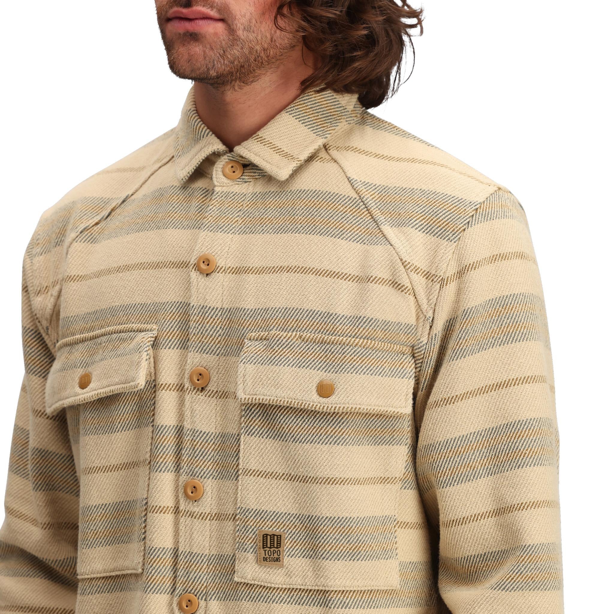 Men's Mountain Shirt Jacket - Waterproof Hiking & Outdoor Adventure Wear for Camping & Travel