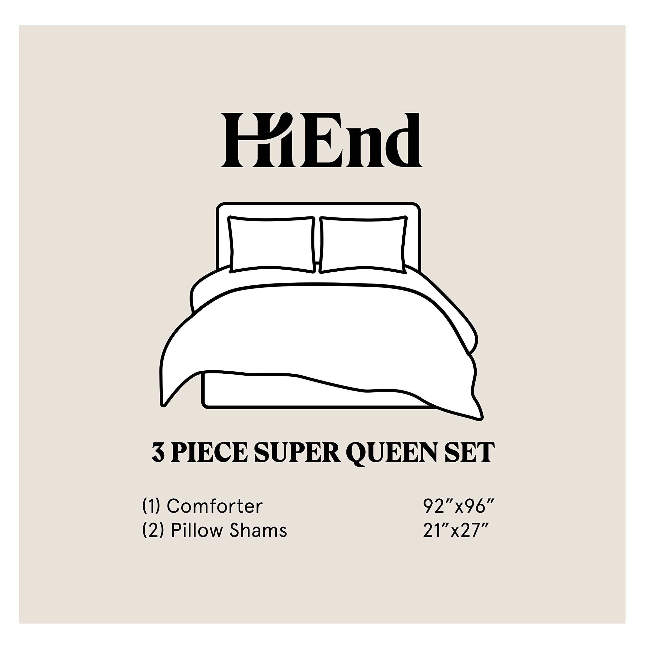 Southwestern Queen Comforter Set - Aztec Jacquard Bedding for Casual Chic Bedrooms