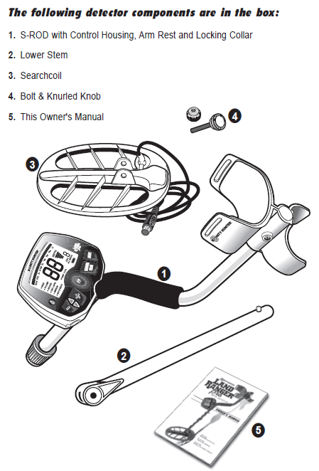 Bounty Hunter Land Ranger Pro Metal Detector with 11
