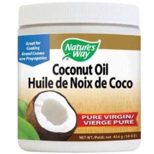 Nature's Way Pure Virgin Coconut Oil - 16oz (454g) for Cooking, Baking & Skin Care | Organic, Cold-Pressed, Unrefined | Perfect for Keto, Vegan & Paleo Diets