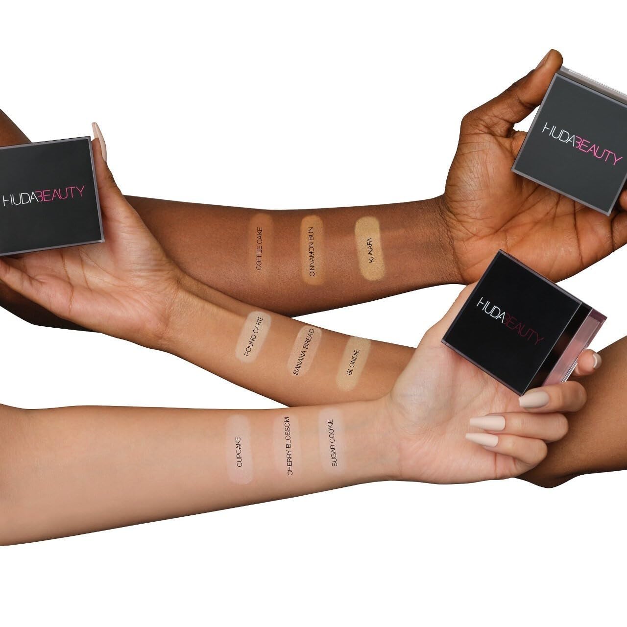 HUDA BEAUTY Easy Bake Loose Baking & Setting Powder - Cherry Blossom Scented, Oil Control & Pore Minimizing | Perfect for Makeup Setting & Under-Eye Baking | Vegan & Cruelty-Free