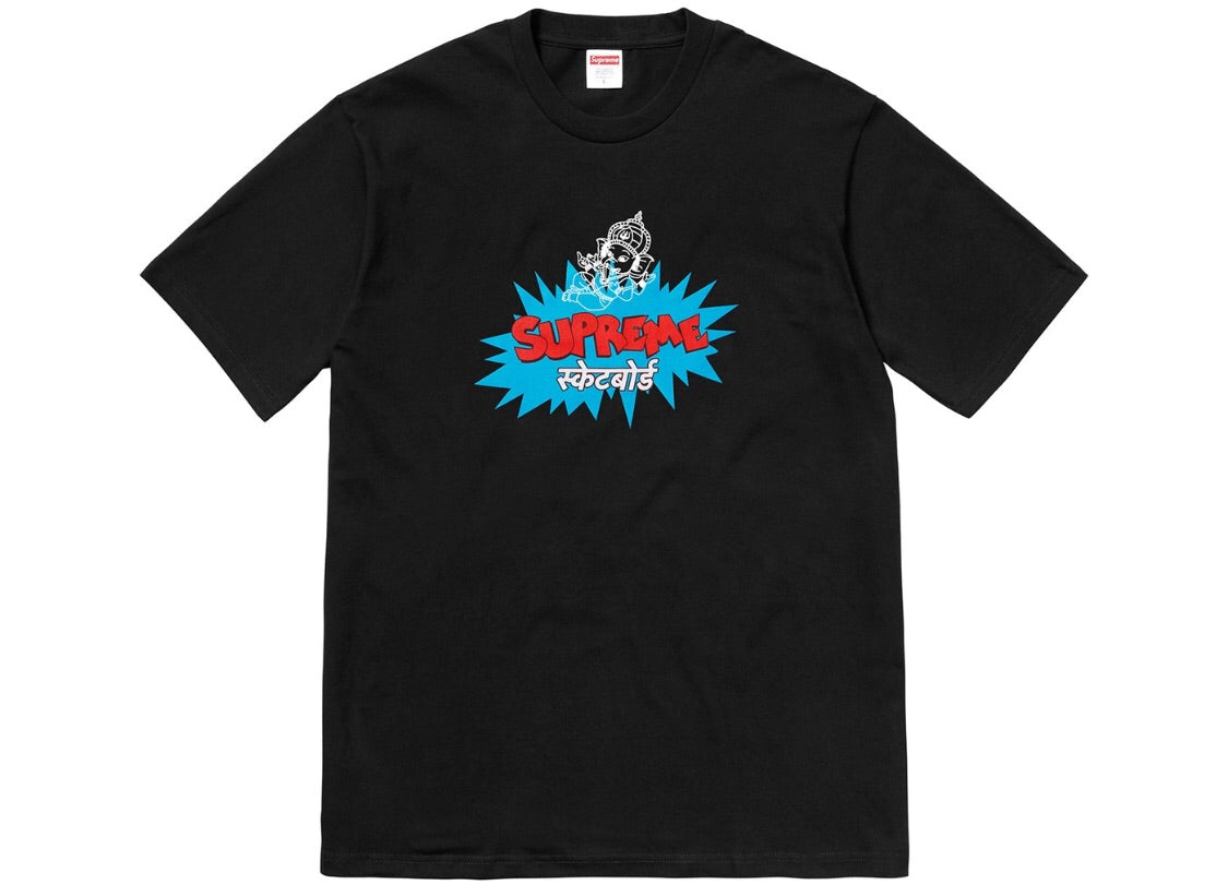Supreme Ganesha T-Shirt - Trendy Streetwear Graphic Tee for Men & Women | Perfect for Casual Wear, Festivals & Spiritual Fashion