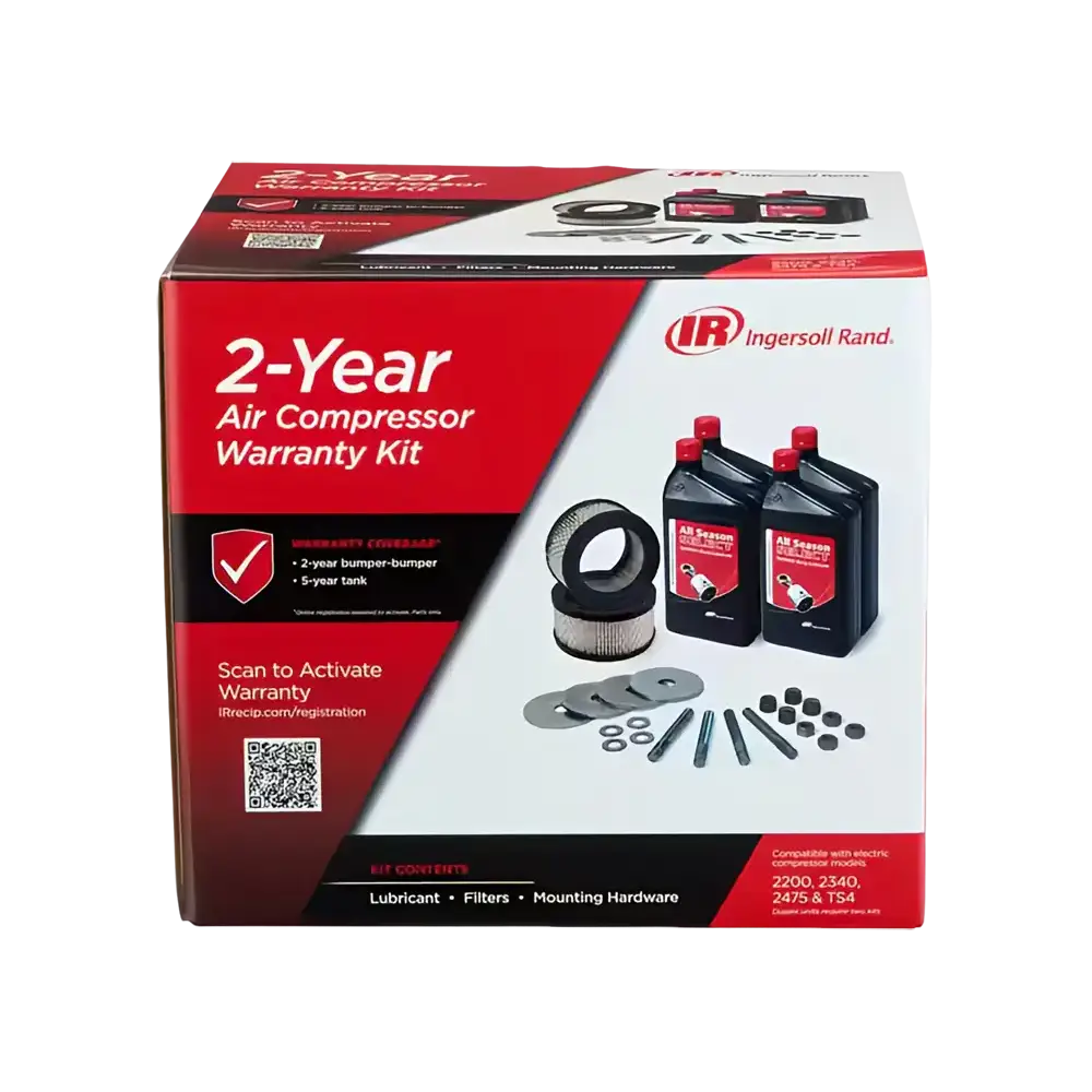 IR 2 Year Warranty Air Compressor Maintenance Kit - Fits Models 2200, 2340, 2475 & TS4 (Part# 47853635004) - Essential for Routine Maintenance & Performance Optimization