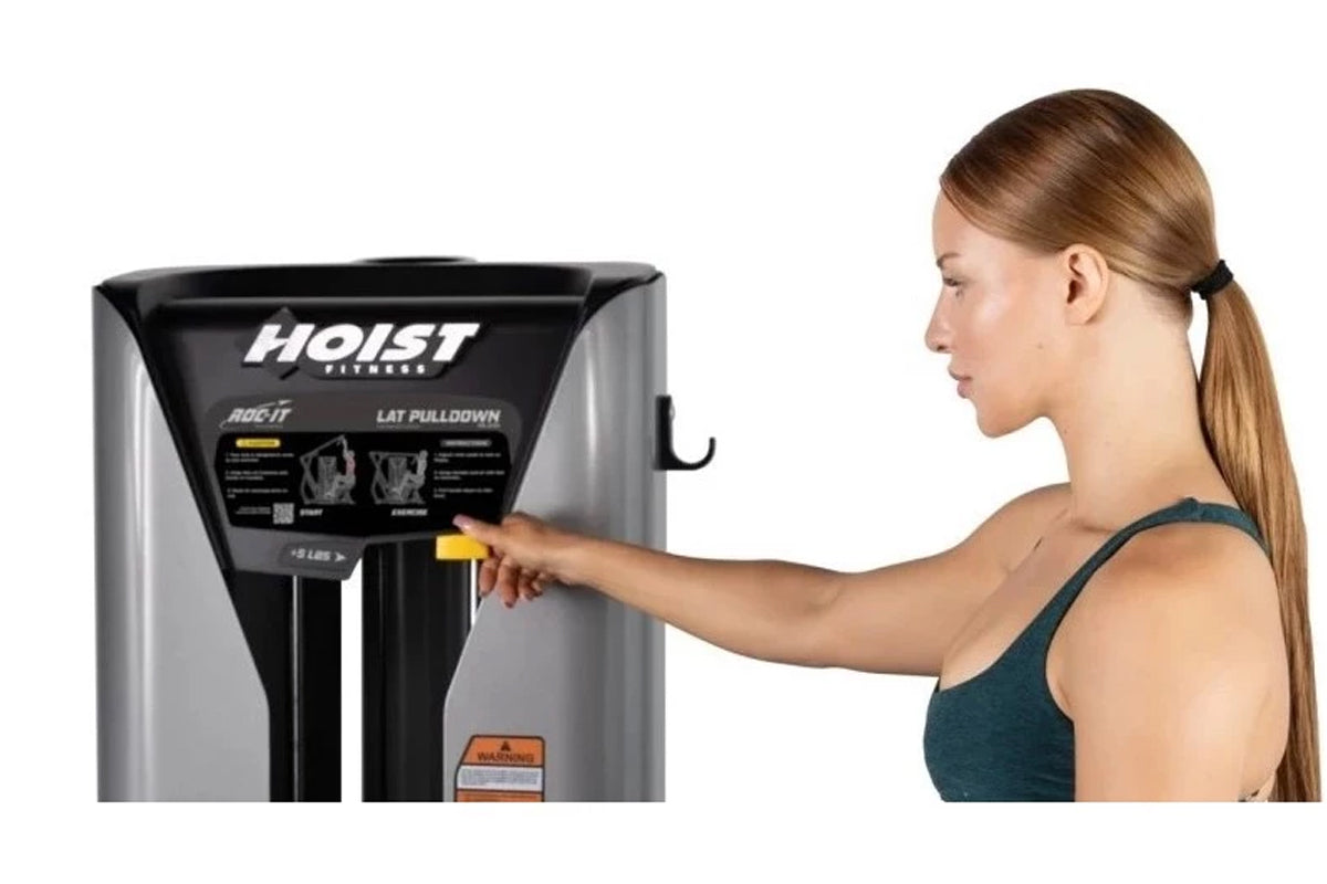 Hoist ROC IT Triceps Extension Machine (RS 1103) - Professional Gym Equipment for Arm Workouts & Strength Training - Perfect for Home Gyms & Fitness Centers