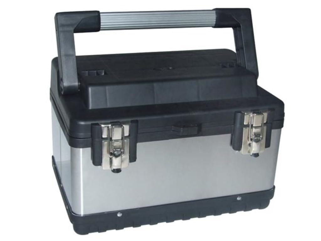 OTBA5 Heavy Duty Stainless Steel Toolbox - 380 x 270 x 225mm (15