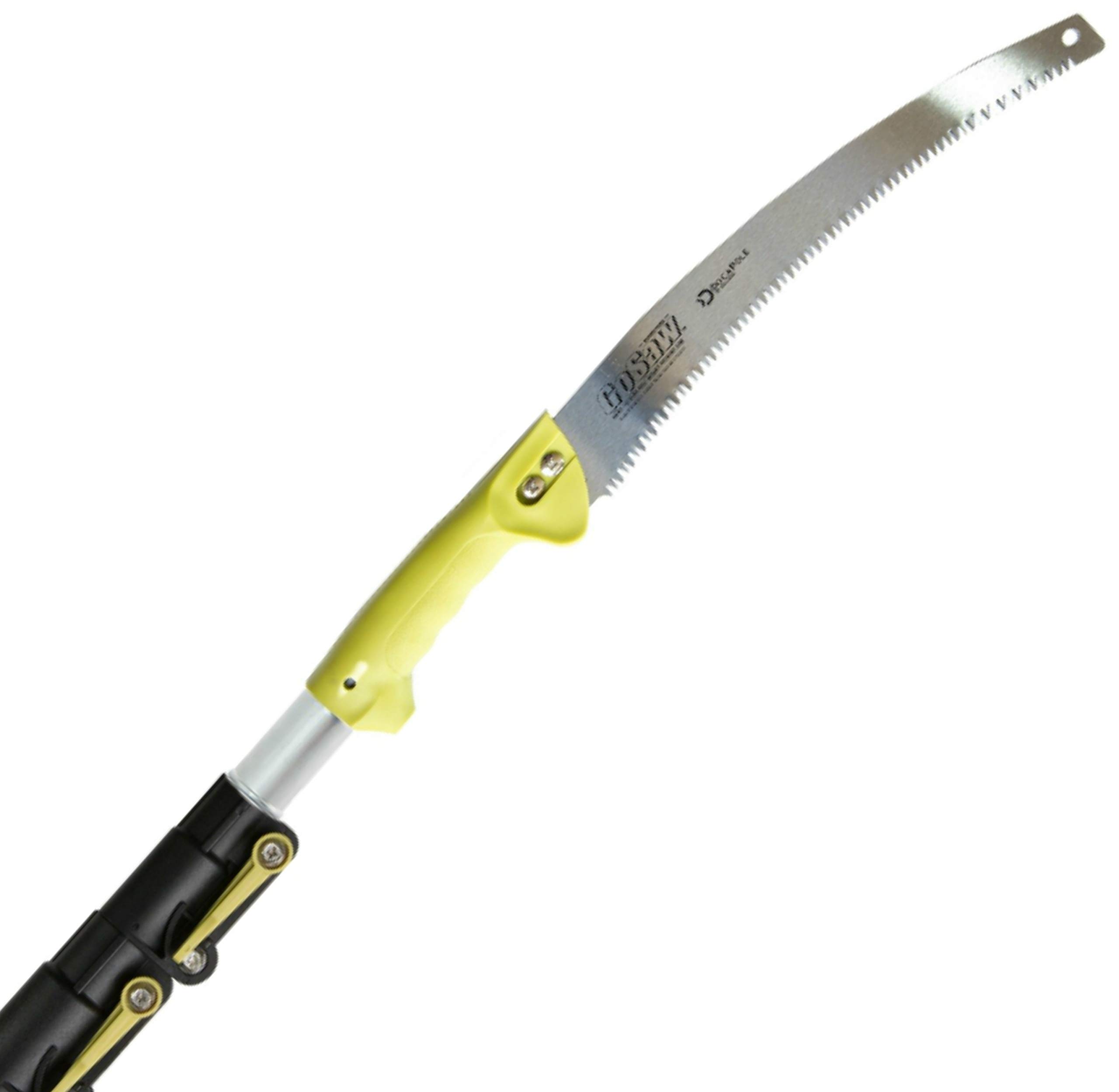 DOCA 5-12 Ft Adjustable Extension Pole for Tree Trimming, Fruit Picking, Roof Rake & Pole Saw - Multi-Purpose Gardening Tool for Outdoor Yard Work, Snow Removal & Leaf Cleanup