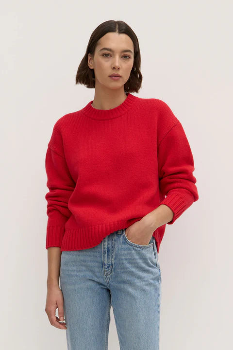 Premium Goji Merino Wool Knit Sweater for Women - Soft & Warm Winter Pullover - Perfect for Outdoor Hiking & Casual Wear