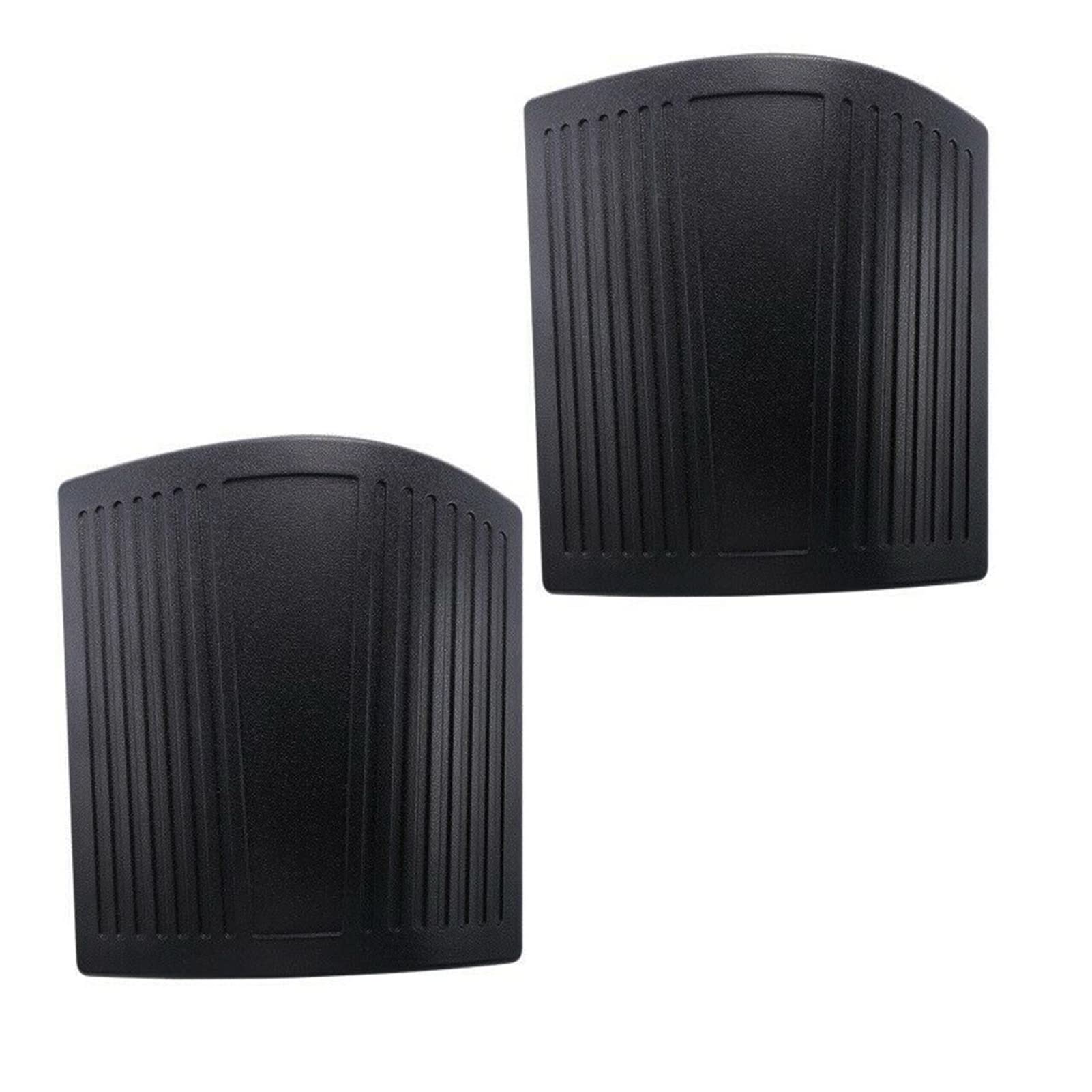 2Pcs Black Car Cowl Body Armor Hood Cover Protector Sticker for Jeep Wrangler JK - Durable Auto Accessories for Off-Road & Daily Driving Protection