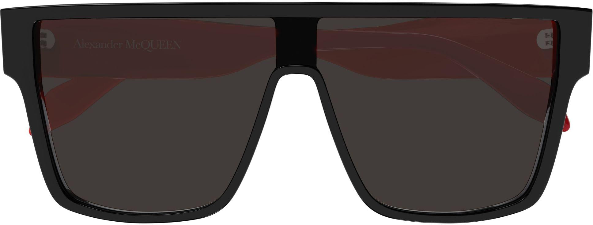 Alexander McQueen AM0354S Casual Sunglasses for Men & Women - UV Protection, Stylish & Lightweight for Outdoor Activities, Travel & Fashion