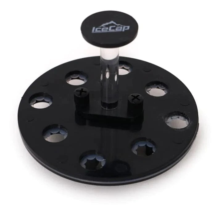 IceCap Coral Frag Transport Container with 8 Plugs - Secure Shipping for Live Coral Fragments - Perfect for Aquarium Enthusiasts & Reef Tank Hobbyists