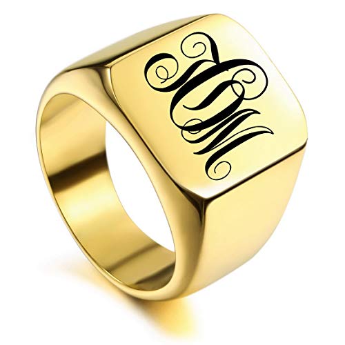 B3: Gold - Monogram
