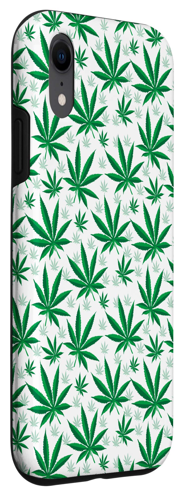 iPhone XR Case - Marijuana Leaf Design, Weed & Cannabis Themed Protective Cover for Stoners & 420 Enthusiasts - Perfect for Festivals, Gifts & Everyday Use