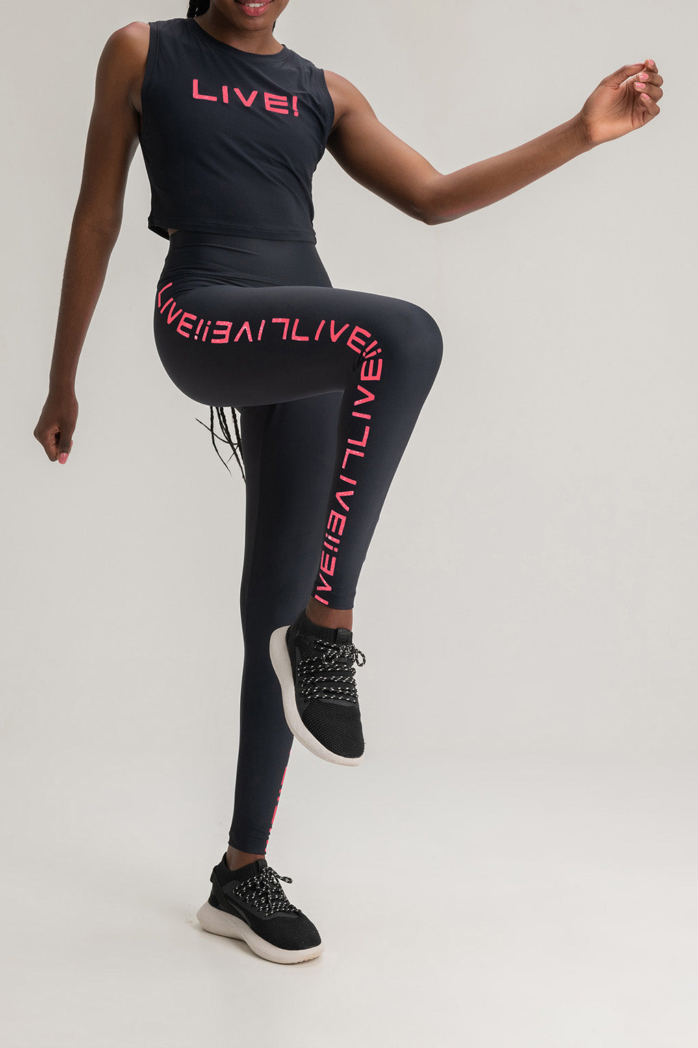 Icon Neo Leggings - High Waist Yoga Pants for Women, Tummy Control Workout Leggings with Pockets - Perfect for Yoga, Running, Gym & Lounge Wear