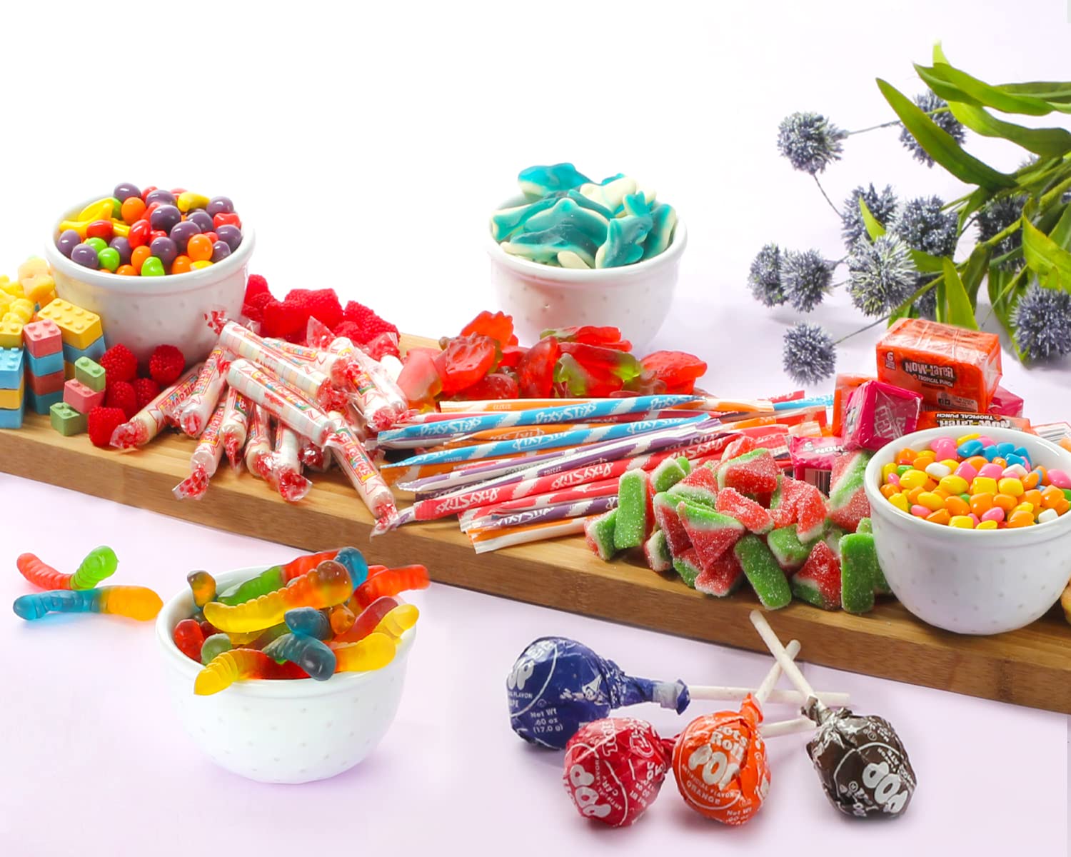 Smarties Candy Bulk 4 Pounds - Individually Wrapped Easter Candy for Classroom Treats, Goodie Bags, Party Favors & Holiday Celebrations