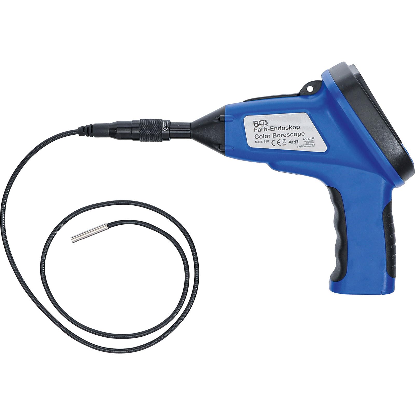 BGS 63247 HD Color Borescope Inspection Camera with 4.3