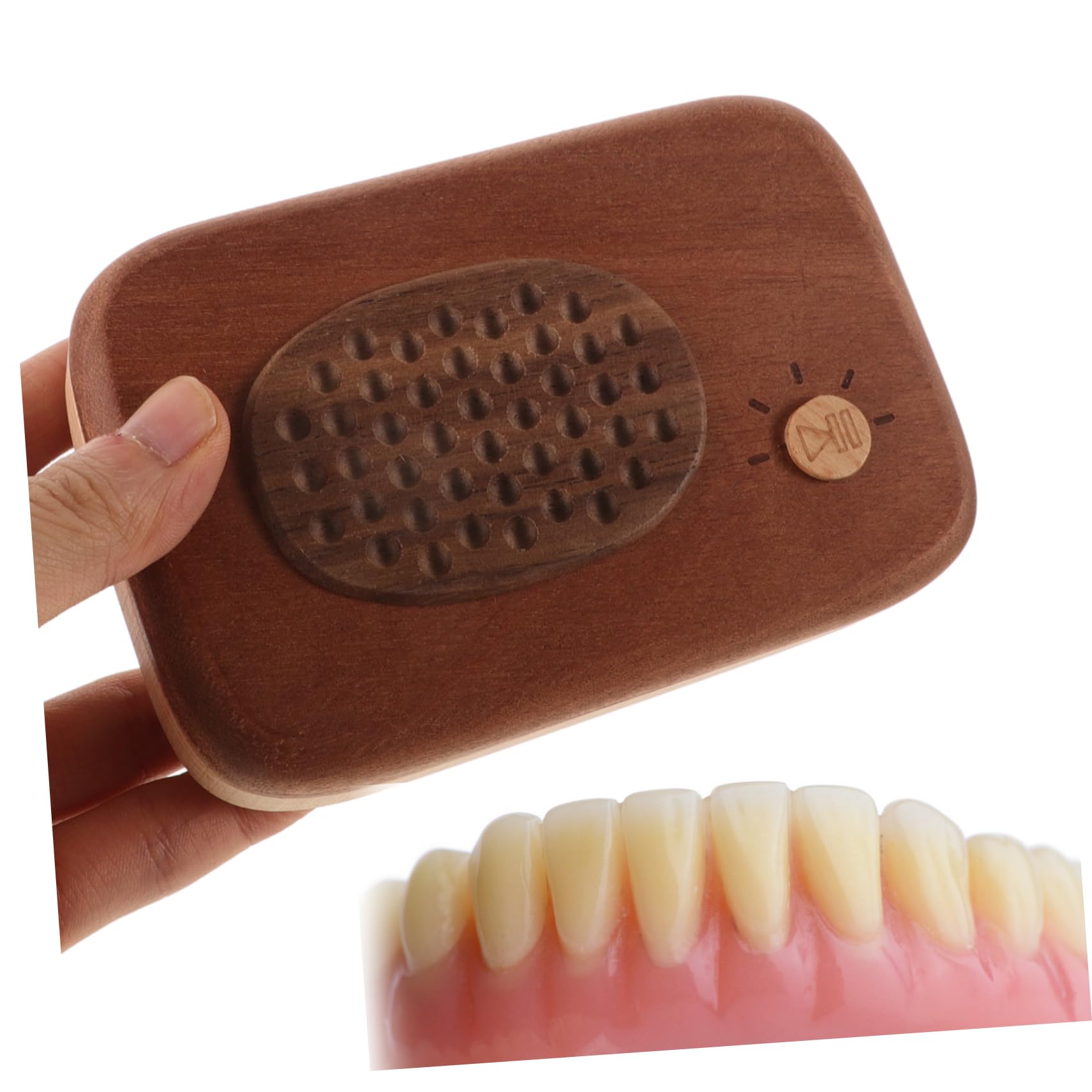 ORFOFE Baby Tooth Keepsake Box - First Tooth Organizer for Toddlers, Sturdy Wooden Tooth Holder with Secure Lid - Perfect for Collecting and Preserving Baby's First Teeth (Great Gift for New Parents)