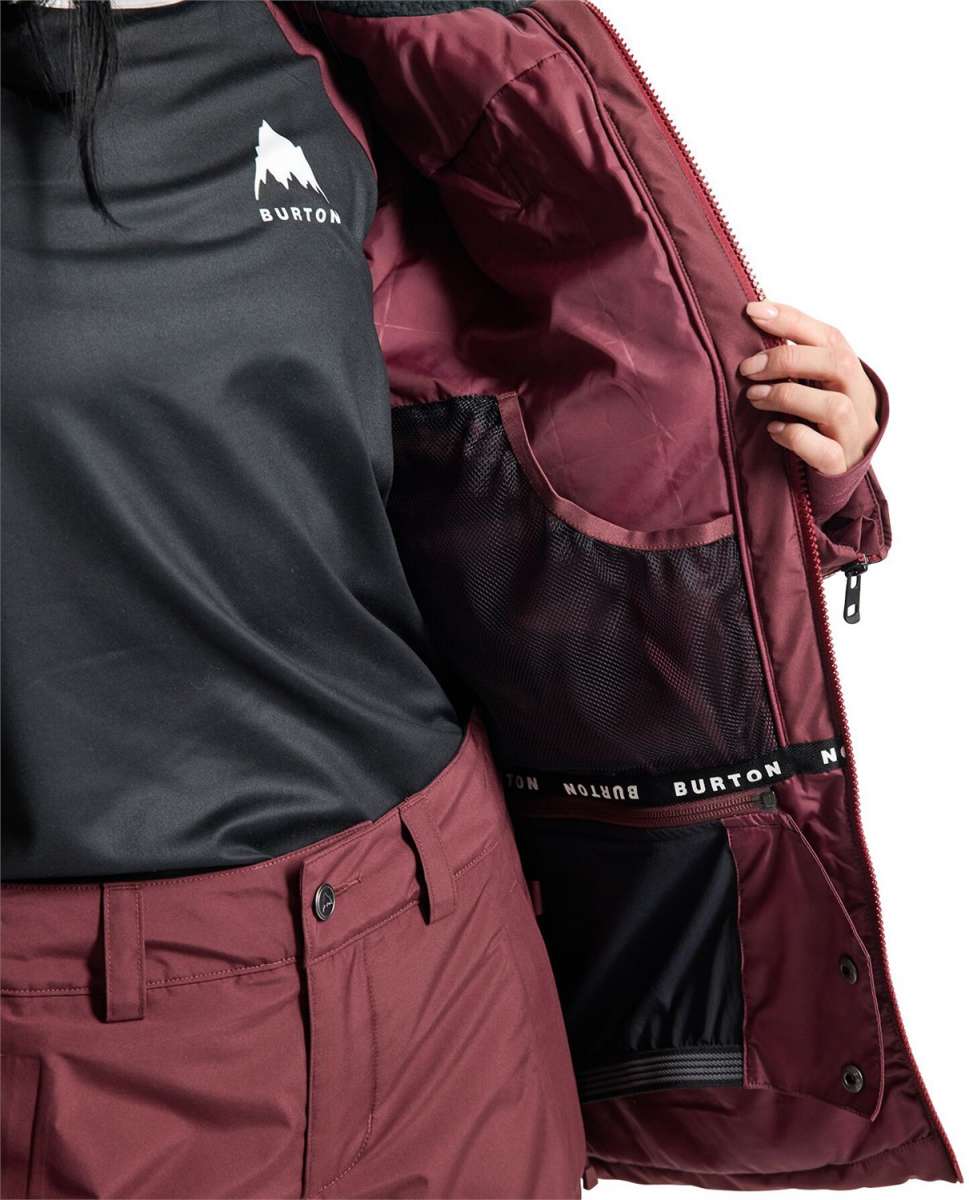 Burton Women's Pillowline GORE-TEX Insulated Jacket 2024 - Waterproof Winter Coat for Skiing, Snowboarding & Outdoor Adventures