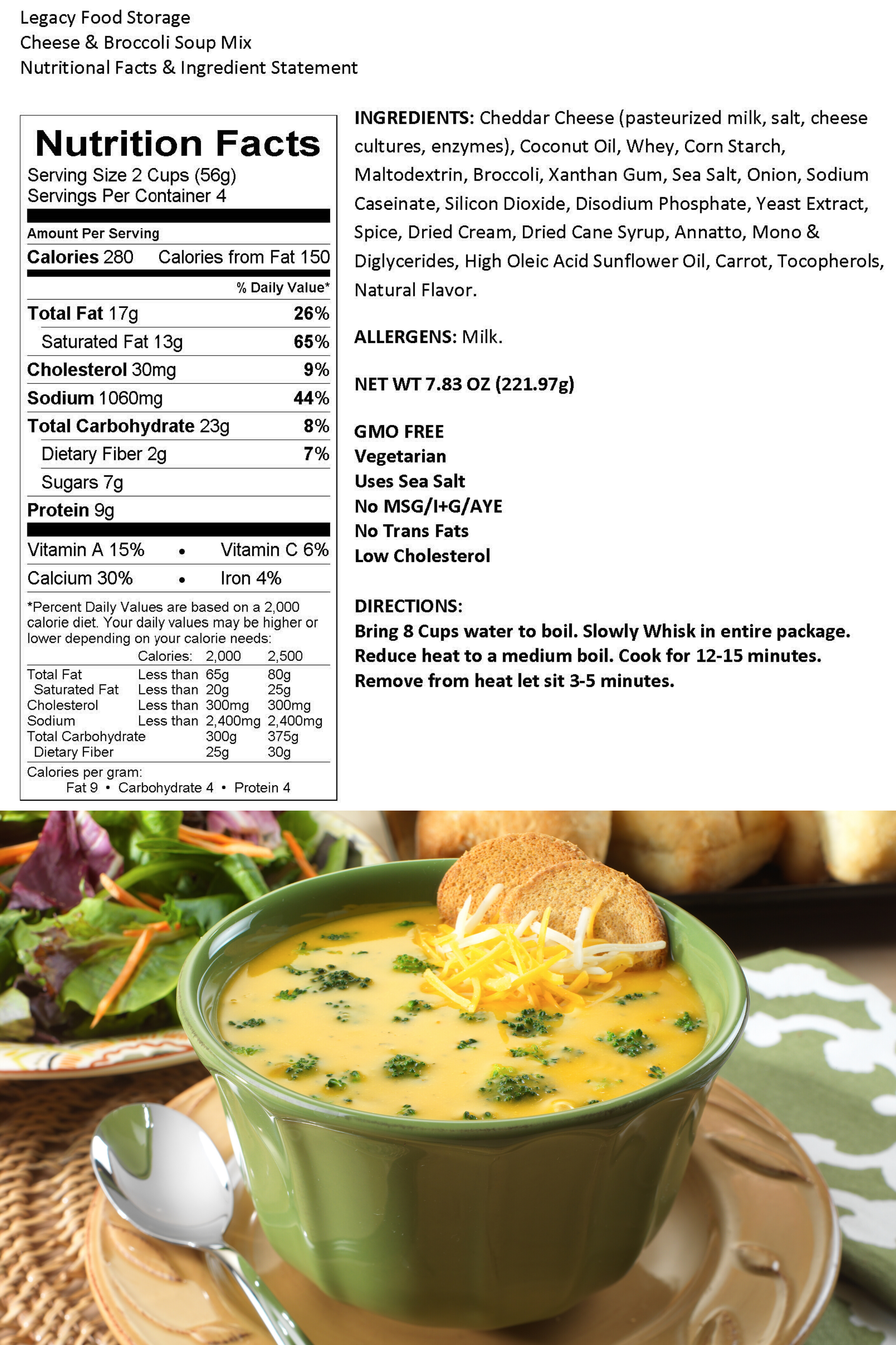 Legacy Gluten Free Entrée Bucket - 120 Servings | Emergency Food Supply, Camping & Survival Meals | Long Shelf Life Gluten-Free Meals